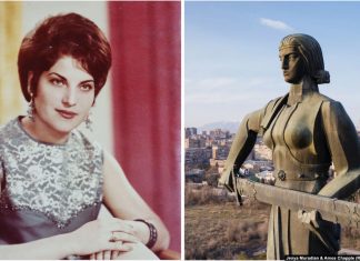 Встреча с “Матерью Арменией”, женщиной, стоящей за культовой статуей Еревана. Мать Армения