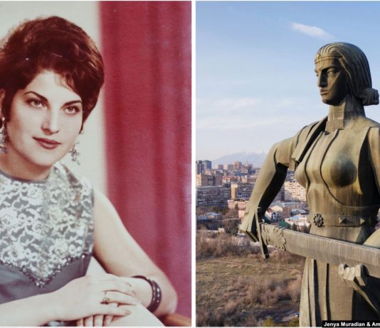 Встреча с “Матерью Арменией”, женщиной, стоящей за культовой статуей Еревана. Мать Армения